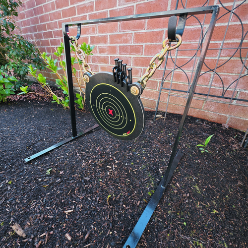 10" gong setup