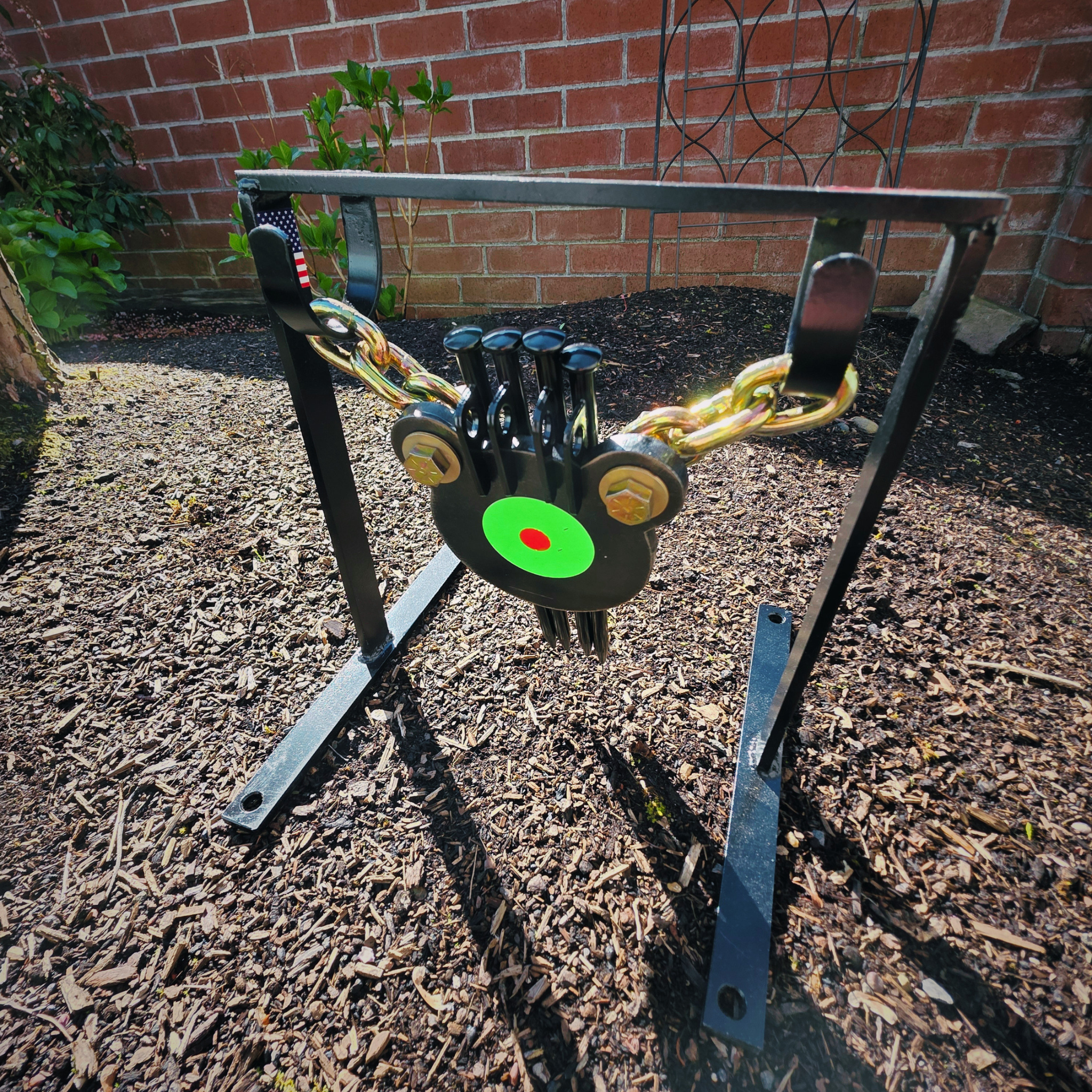 4" gong setup