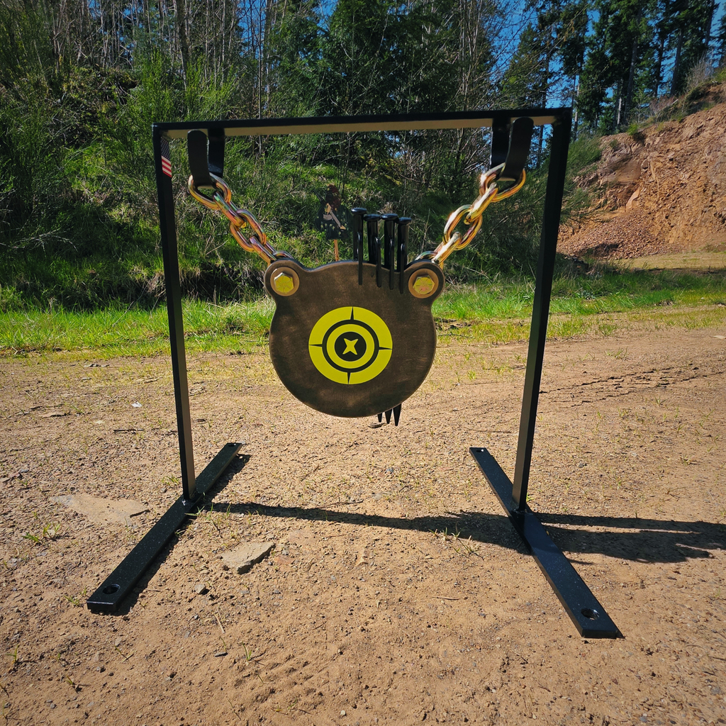 6" gong setup